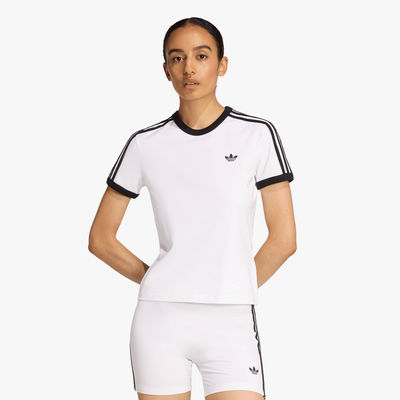 adidas Camiseta Entallada 3 Stripes