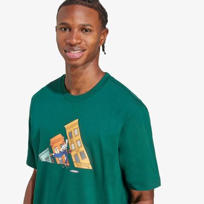 adidas Polo Graphic Doodle Hunt Bike