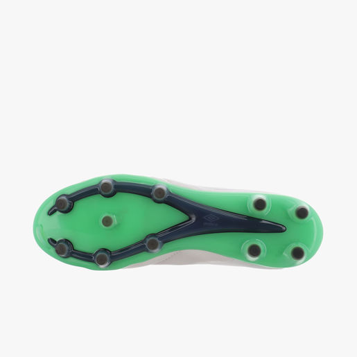 Umbro Tocco III Pro FG Weiss Schwarz Grün FEEW Fussballschuh Nocken Rasen