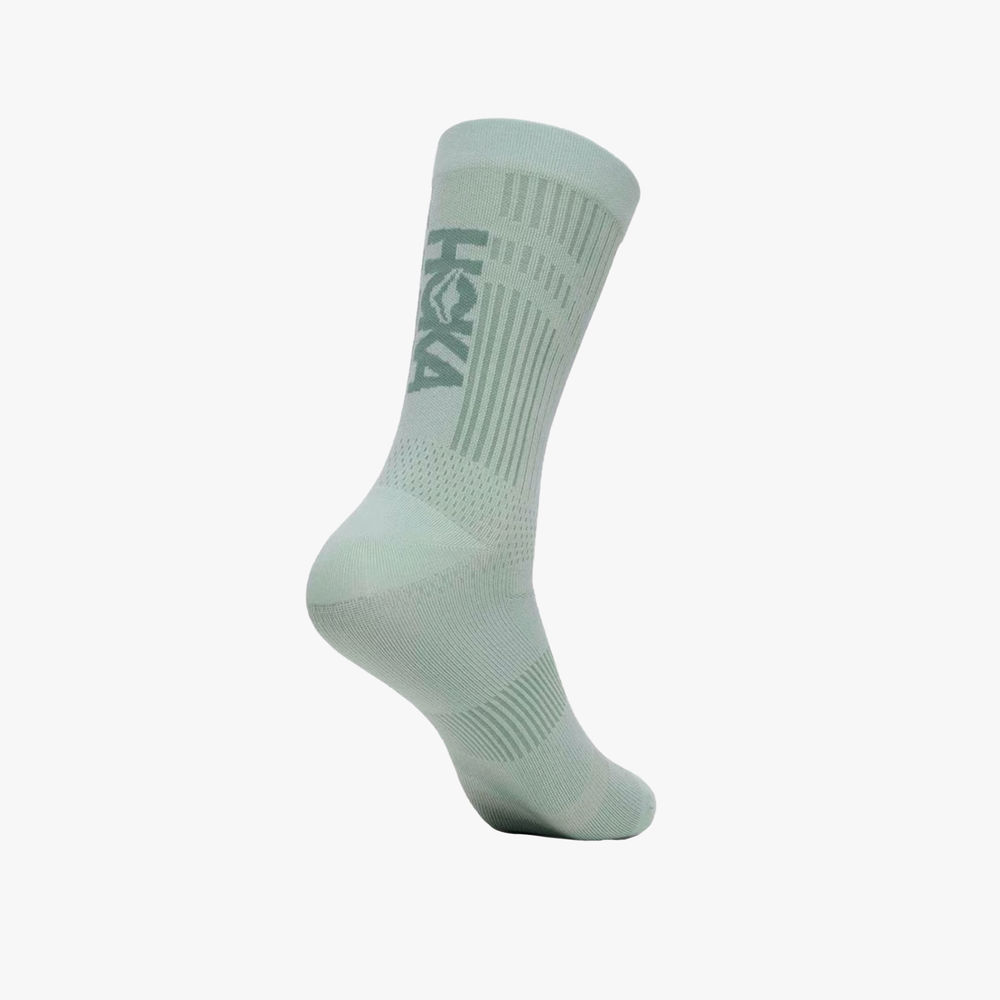 Hoka One One Media Trail Run Crew Sock 1 Par