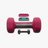 ProIron Mancuernas de Neopreno X2 8 KG