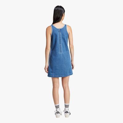 adidas Vestido Adicolor Denim 3 bandas