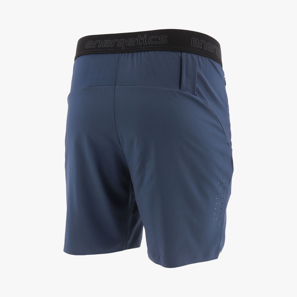 Energetics Frey III – Pantaloncini Uomo Traspiranti – Nero Taglia L – 91% Poliestere Riciclato