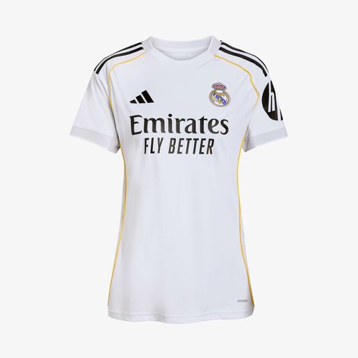 adidas Camiseta Real Madrid Home 25/26 Mujer