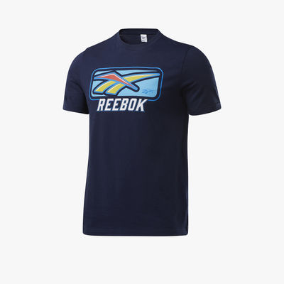 Camiseta Reebok Para Hombre Logotipo Vectorial Ecuador