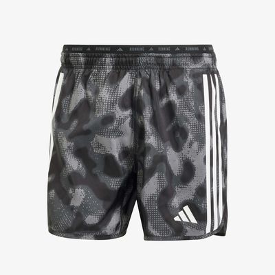 Adidas Shorts Own the Run Allover Print 3 Bandas
