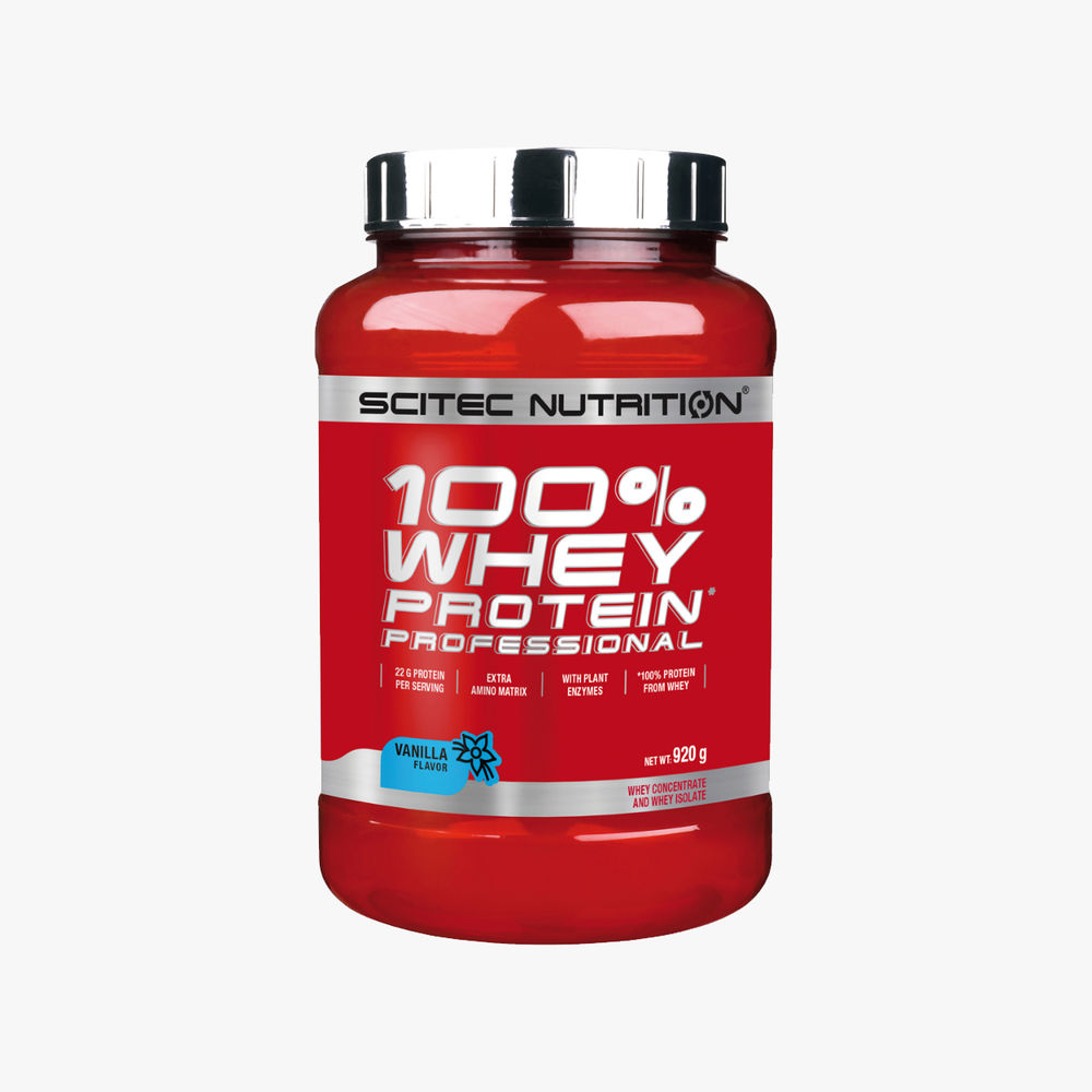 Scitec 100% Whey Protein Professional 920 g Vanill