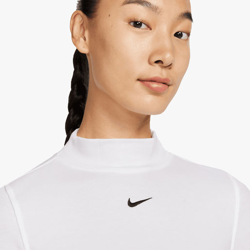 W NSW ESSNTL RIB MOCK LS TOP