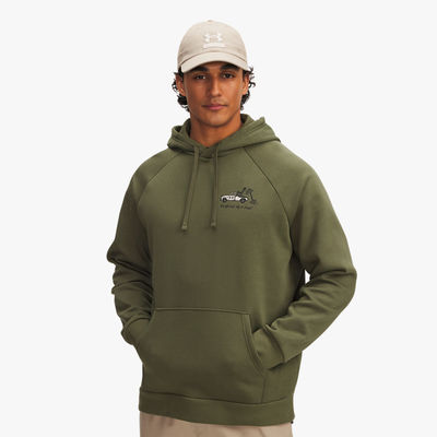 Under Armour Buzo Rival Fleece HBR Logo