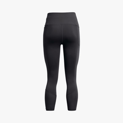 Under Armour Women's Meridian Ribbed Waistband Performance Ankle Leggings Black Size Medium main image 0