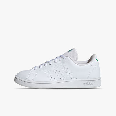Scarpe Adidas Advantage Base Basse, Pelle Sintetica Morbida, Suola In Gomma, Tomaia Con Almeno 50% Materiale Riciclato, Bianco - 5