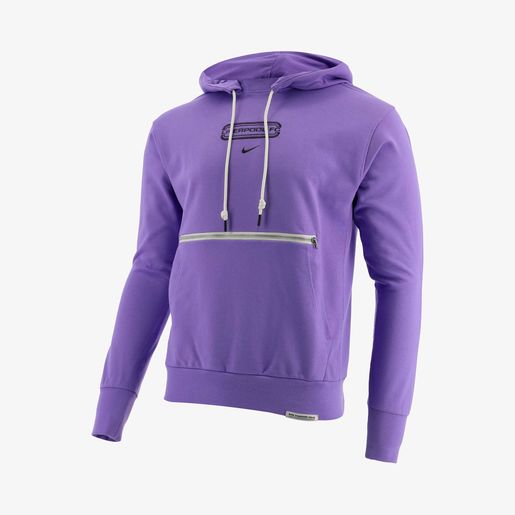 Liverpool Nike Standard Issue Hoodie Purple Liverpool FC