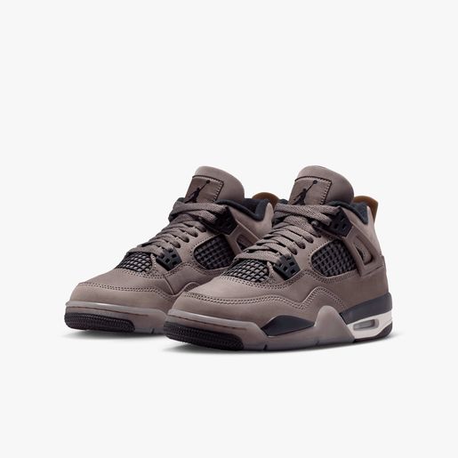 Air Jordan 4 Retro Cave Stone and Black