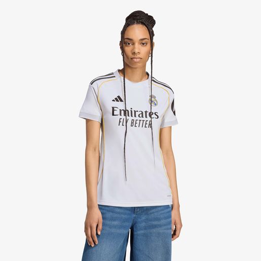 adidas Camiseta Real Madrid Home 25/26 Mujer