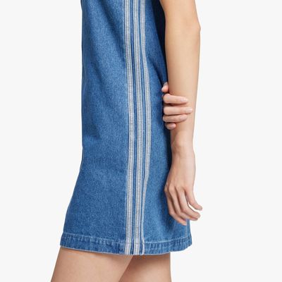 adidas Vestido Adicolor Denim 3 bandas