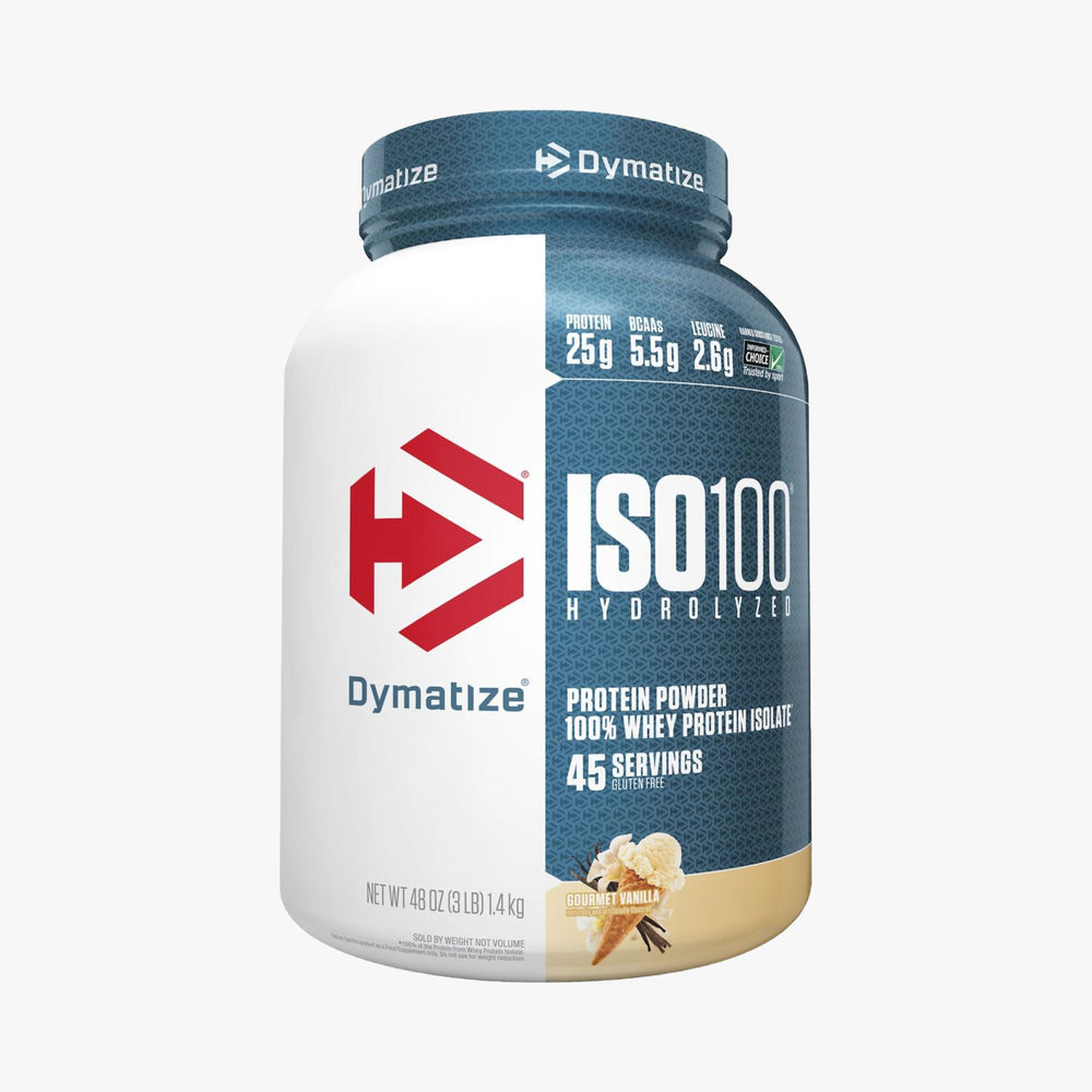 Dymatize Iso 100 3 lb gourmet Vanilla