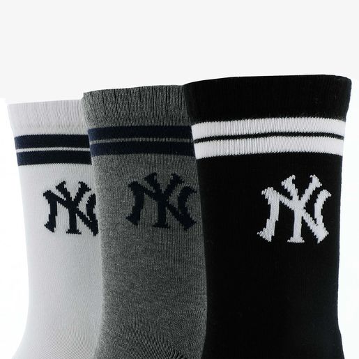MLB Media Gymnastic Crew Largas 3 Pares
