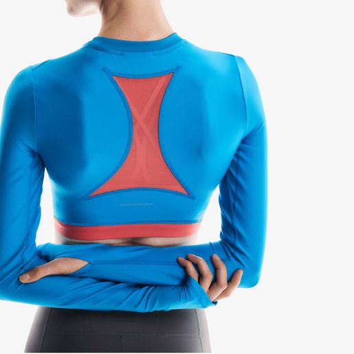 On Train Long Sleeve Crop