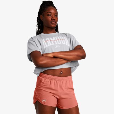 Under Armour Heavyweight Scripted Wordmark Crop