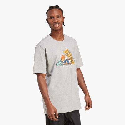 adidas Camiseta Graphic Doodle Hunt Skate