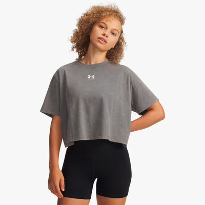Under Armour Camiseta Rival Boxy Wash