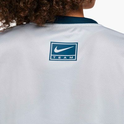 W NK DF SWOOSH RUN SS TOP