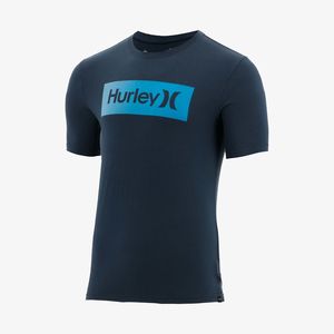 Hurley Evd WSH OAO Solid SS Maglietta, Armadillo, S Uomo