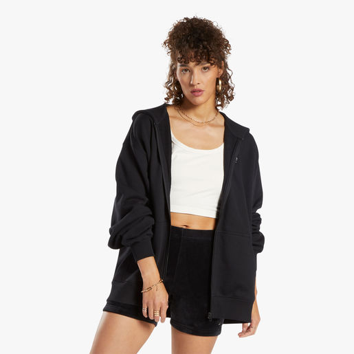Reebok Classics Oversized Long Zip-Up