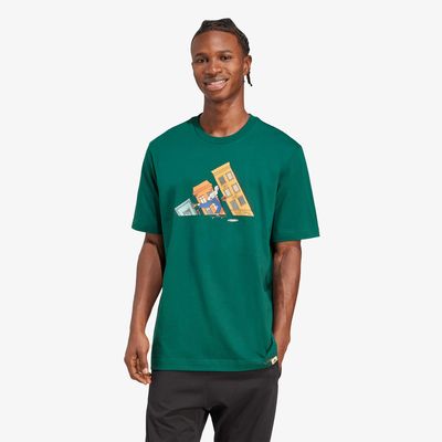 adidas Polo Graphic Doodle Hunt Bike