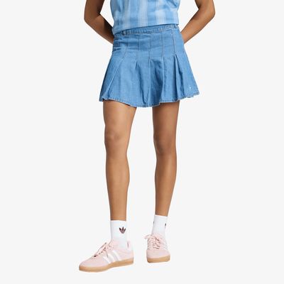 adidas Falda Plisada Denim