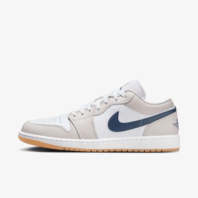 Jordan 1 Low Midnight Gris Neutro