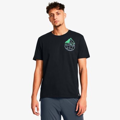 Under Armour Run Trail Shortsleeve-Blk