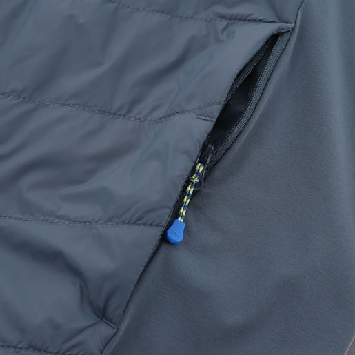 McKinley Sansa Hyb Chaqueta Aislante Para Hombre | Con PRIMALOFT SILVER | Impermeable Y Transpirable | Capucha Integrada | Comprimible En Su Bolsillo | Ideal Para Senderismo