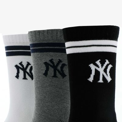 MLB Media Gymnastic Crew Largas 3 Pares